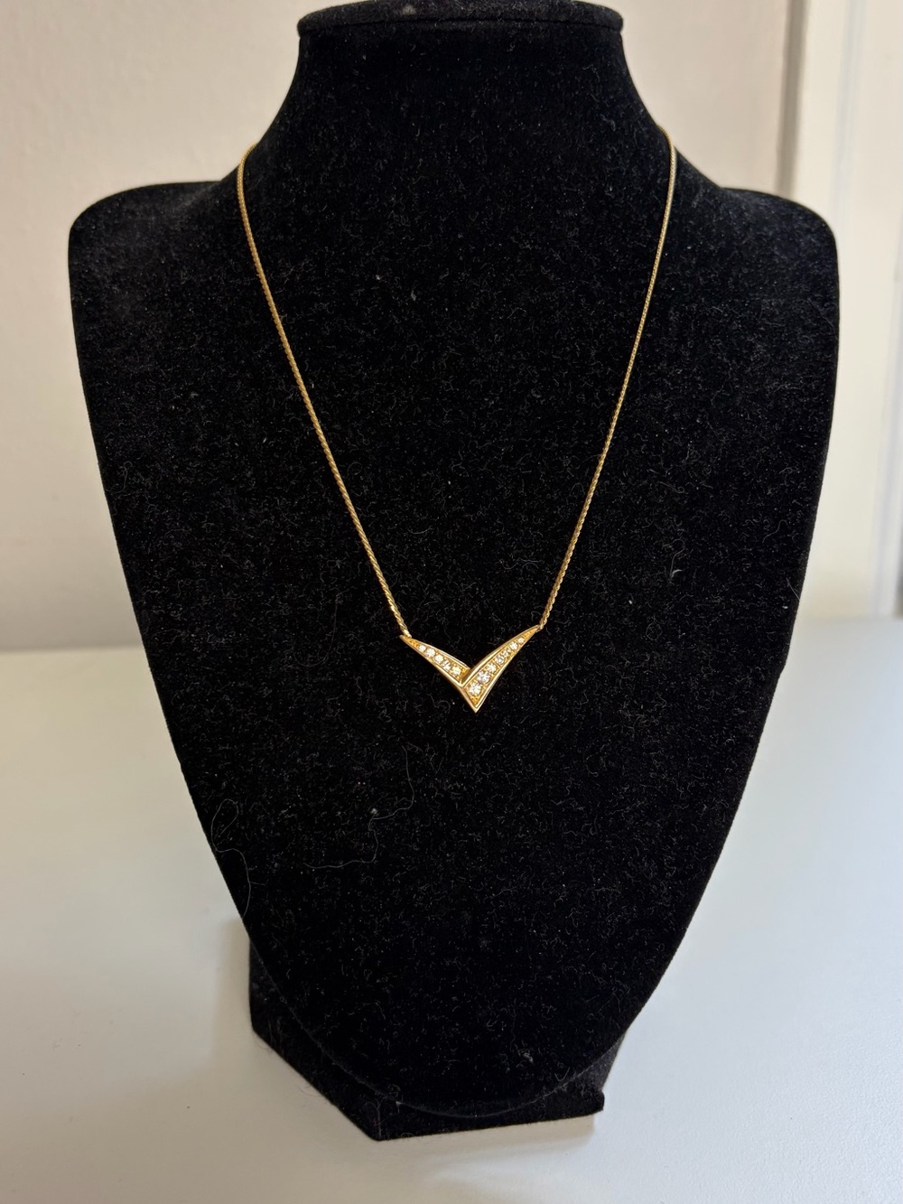 Dior Necklace with Rhinestones
